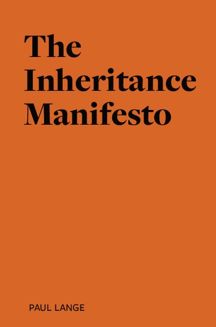 The Inheritance Manifesto by Paul Lange, cover